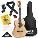 Pyle Beginner Acoustic Guitar Kit, 