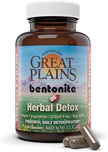 Yerba Prima Bentonite Clay Plus Herbal Detox - 100 Veggie Capsules