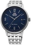 ORIENT Men's Japanese Automatic/Hand Winding Stainless Steel Classic Watch RA-AC0J-A Model: (RA-AC0J09L10B), Blue, Automatic Watch