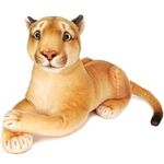 VIAHART Monique The Mountain Lion - 18 Inch (Tail Measurement Not Included) Stuffed Animal Plush - by Tiger Tale Toys