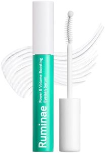 Ruminae Korean Eyelash Growth Serum | Eyebrow Enhancer for Longer and Thicker | Biotin, Peptides & Centella | Prostaglandin-Free, Non-Irritating | Dual Applicator | Korean Skincare | 0.3 fl oz (10 ml)