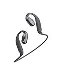 Oladance OWS Sports Open-Ear Headphone, 15 Hours Open Wearable Stereo Bluetooth Earphones IPX8 Waterproof for Running Cycling Workout Gym, Wireless Bluetooth 5.1 Compatible iPhone and Android Gray