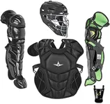 All Star System7 Axis NOCSAE Certified Youth Solid Pro Catcher's Kit - Ages 9-12