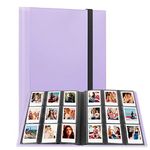 432 Pockets Photo Album for Fujifilm Instax Mini Camera, Polaroid Snap Snap Touch PIC-300 Z2300 Instant Camera, Instax Mini Album for Fujifilm Instax Mini 11 90 70 9 8+ 8 LiPlay Instant Camera (Purple)