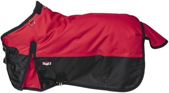 Tough 1 600D Waterproof Poly Miniature Turnout Blanket, Red, 42"