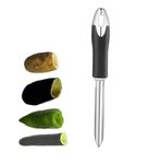 Jalapeno Chilli Pepper Corer Stainless Steel Zucchini Cucumber Corers Special Kitchen Gadgets With Serrated Edge Easy Remove The Seeds Of Your Veggies