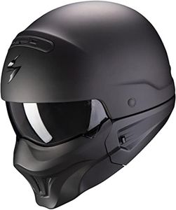SCORPION Nc Casque Moto Hommes, Noir, L