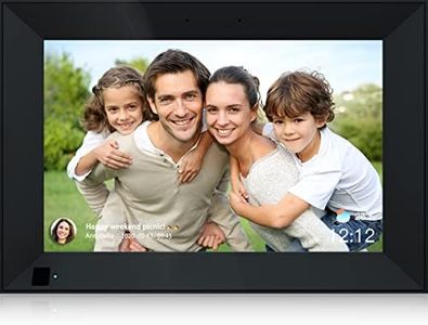 Digital Photo Frame 10.1 Inch WiFi Digital Picture Frame with 1280 * 800 IPS Full HD Touchscreen, Humblestead 32GB WiFi Smart Frame Share Photos and Videos Instantly from Anywhere via AiMOR App