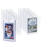 10 Pack 35pt Magnetic Card Holder Collectible Card Case Protector Magnetic Trading Card Case Card Protector Case for Trading Cards, Sport Cards, Basketball Card Holder