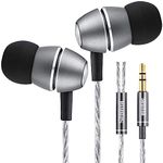 Sephia Sp3030 Earbuds In Ear Headphones Wired Earphones with Noise Isolating Ear Buds Lightweight Case 3.5 mm Jack