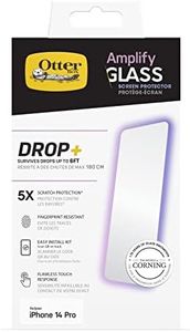OtterBox Amplify Antimicrobial Privacy Screen Protector for iPhone 14 Pro Max