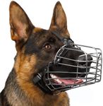 BRONZEDOG Wire Dog Muzzle German Sh