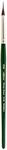 Silver Brush Limited 2515S-XSM Ruby Satin Pointed Triangle Paintbrush for Oil, Acrylic, and Heavy Body Paints, Size XSM, Short Handle