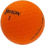 LostGolfBalls - 48 Matte Orange Srixon Soft Feel Golf Balls in Mint Condition, Recycled Used Golf Balls, AAAAA Quality Quality, Orange