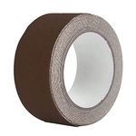 BUYORY Anti-Skid Tape for Stairs, Anti Slip Tape, Waterproof Strong Adhesive Non Slip Tape for Steps, Indoor/Outdoor stairs, Lawn Grip Tape Roll, Safety Anti Slip tape (5M * 50MM, Brown)