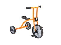 Childcraft Orange and Black Tricycle, 14" H