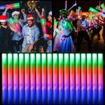 32Pcs Foam Glow Sticks Bulk,Bietrun