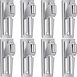 YUFFQOPC 8 Pcs Can Openers Safety Can Opener Camping Tin Opener Adjustable Stainless Steel Military Can Opener Portable Manual Tin Openers Backpack Can Opener Portable Collapsible Can Opener