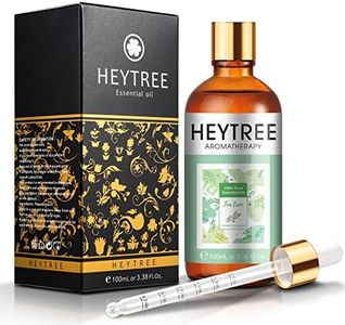 HEYTREE Aceite Esencial de Árbol de Té 100ml -Repara Romper Uñas Limpiar Daño Pies Profundos Limpia los poros, Daño del Cabello, Problemas de la Piel