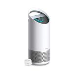 TruSens Z-2000 Air Purifier Remote SensorPod 360 HEPA Filtration with Dupont Filter UV Light Sterilization Kills Bacteria Germs Odor Allergens in Home Dual Airflow for Full Coverage (Medium) White