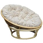 Chennai Chairs Papasan Cane Chair - Natural Finish