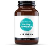 Viridian - Fertility for Women - 120 Caps | Pro-Conception Support | High-Potency Formula with 18 Essential Nutrients | Vegan | No Fillers, Binders Or Artificial Additives | Nutritionist Formulated