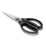 OXO Good Grips Kitchen & Herb Stainless Steel Scissors, Silver/Black