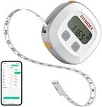 FITINDEX Smart Measuring Tape for Body, Accurate Digital Bluetooth Body Tape Measure for Weight Loss, Fitness, Body Building, Retractable Tape for Measuring Waist, Hip, Bust, Arms