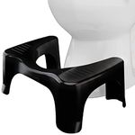 Squatty Potty Curve Toilet Stool 7" Black