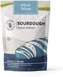 Cultures for Health Whole Wheat Sourdough Starter | Dehydrated Heirloom Culture for DIY Artisan Bread | Perfect for Muffins, Pancakes, Whole Wheat Pasta, & More | Non-GMO Prebiotic Sourdough Bread