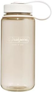 Nalgene Sustain Tritan BPA-Free Water Bottle Made with Material Derived from 50% Plastic Waste, 16 OZ, Wide Mouth, Cotton