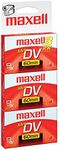 Maxell 298016 Mini Dv Cassettes 3 Count