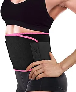 VINTEAM Waist Trainer For Women, Waist Trainer Belt, Waist Trimmer Belt Neoprene Fitness Sweat Belt Wrap Belly Shaper Workout 34-42 Inch Adjustable for Men and Women