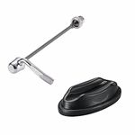 Bicycle Quick Release Rear Wheel Skewer And Front Wheel Riser Block, Indoor Bicycle Training Accessories for Turbo Trainer