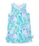 Lilly Pulitzer Girls Lilly Classic Shif (Little Kid), Resort White Just a Pinch, 3