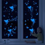 Glow in The Dark Fairy Wall Decals,