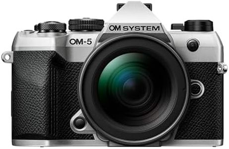 OM SYSTEM OM-5 Mark II SLV w/M.ZUIKO Digital ED 12-45mm F4.0 PRO KIT Compact Light Weight Weather Sealed 4K Video Camera Best for Outdoor Travel