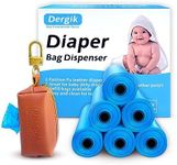 Dergik LEATHER Diaper Bag Dispenser