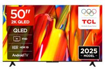 TCL 50V5C-UK 50Inch Full HD Smart QLED Direct LED TV with Android TV​ and HDR - Compatible with Google Cast and Google Home, Slim Design