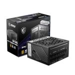 MSI - MPG A1000G PCIE 5.0, 80+ Gold Full Modular Gaming PSU, 12VHPWR Cable, 4080 4090 ATX 3.0 Compatible, 1000W Power Supply - 100% Japanese 105°C Capacitors - Compact Size - ATX PSU