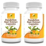 Dandelion Root Extract Capsules 500 mg 120 Capsules