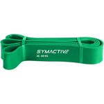 Amazon Brand - Symactive Heavy Resistance Band for Workout Set Exercise | Resistance Bands | Loop Bands | Toning Bands | for Home & Gym, Exercise & Stretching | for Men & Women | 40-60 kg (Green)