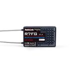 Radiolink 2.4G R7FG 7 Channels Gyro Receiver with Voltage Telemetry Long Range Control Surface Servo RX for RC Crawler Car Boat Radio Controller System RC4GS v2/RC6GS v2/RC4GS/RC6GS