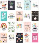 Edition Seidel Set of 20 Birthday Cards Postcards Greeting Card Birthday Card Man Woman Cards Happy Birthday Billet Sayings