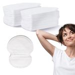 ZYBHMJE 50Pcs Armpit Sweat Pads Underarm Sweat Pads for Women Men Disposable Pure Cotton Underarm Pads Sweat Sweat Pads Armpits Invisible Comfortable Unflavored