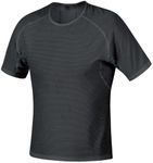 GORE WEAR Men's M Base Layer Shirt, Black