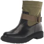 Franco Sarto Women's Jan Snow Boot, Olive, 9 UK