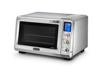 De’Longhi Convection Toaster Oven, 24L Digital with 8 Cooking Functions: Convection, Toast, Bake, Defrost, Pizza, Cookies, Keep Warm, EO241250M