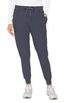 Med Couture Peaches Women's Seamed Jogger Scrub Pant