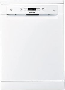 Hotpoint HFC 3C26 W C UK Freestanding Standard Dishwasher, 14 Place Settings, 7 Programs, White